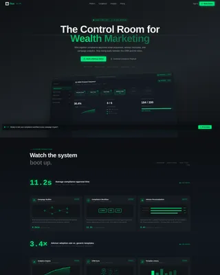 Financial Services Software & SaaS Specialist Privacy Policy Website Template