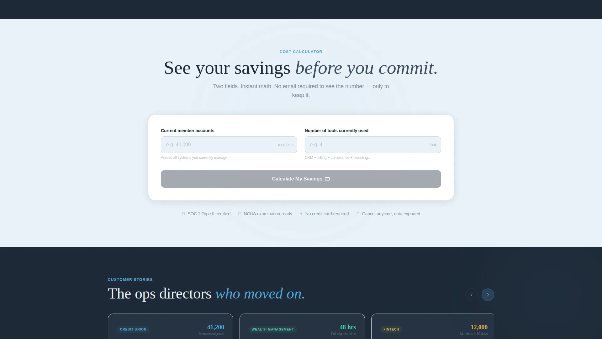 Membership Platform Landing Page Template