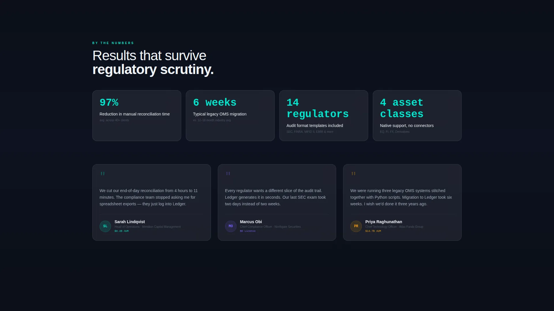 Financial Services Software Advanced Privacy Policy Website Template