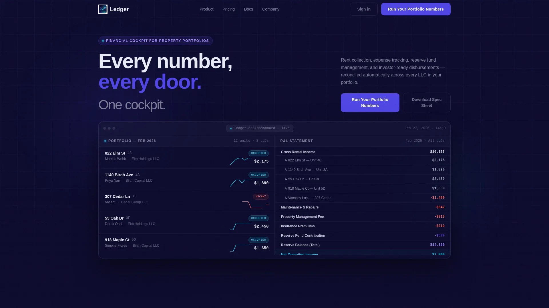 Property Platform Landing Page Template