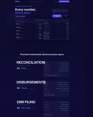 Property Platform Landing Page Template