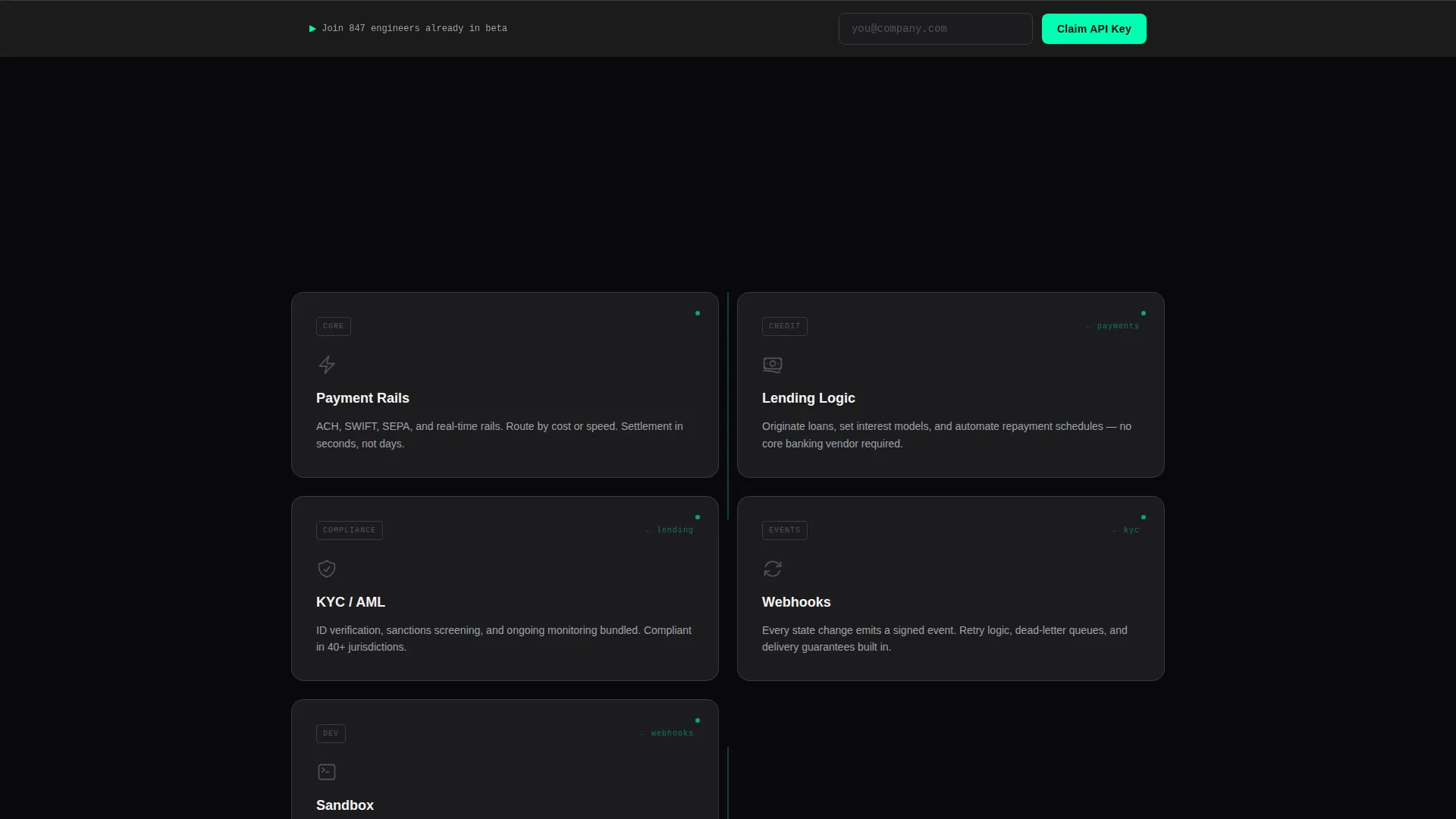 Fintech Coming Soon Landing Page Template