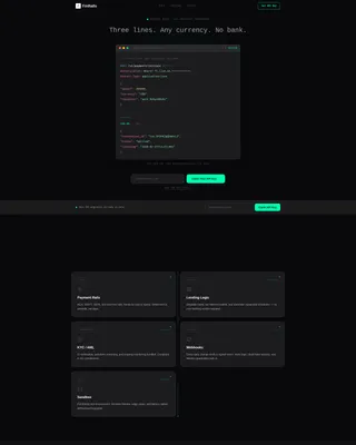 Fintech Coming Soon Landing Page Template