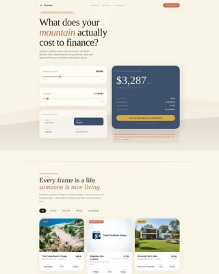 Trusted Mountainproperty Landing Page Template
