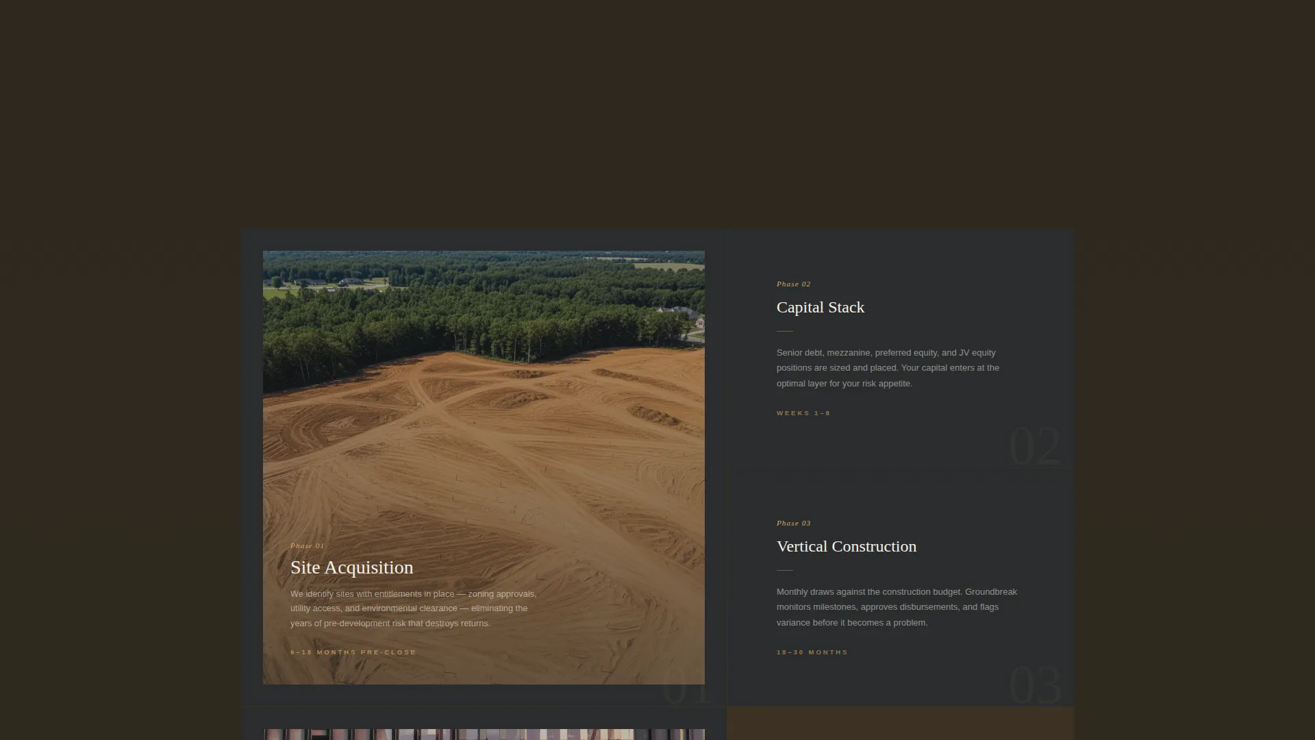 New Construction Investment Landing Page Template
