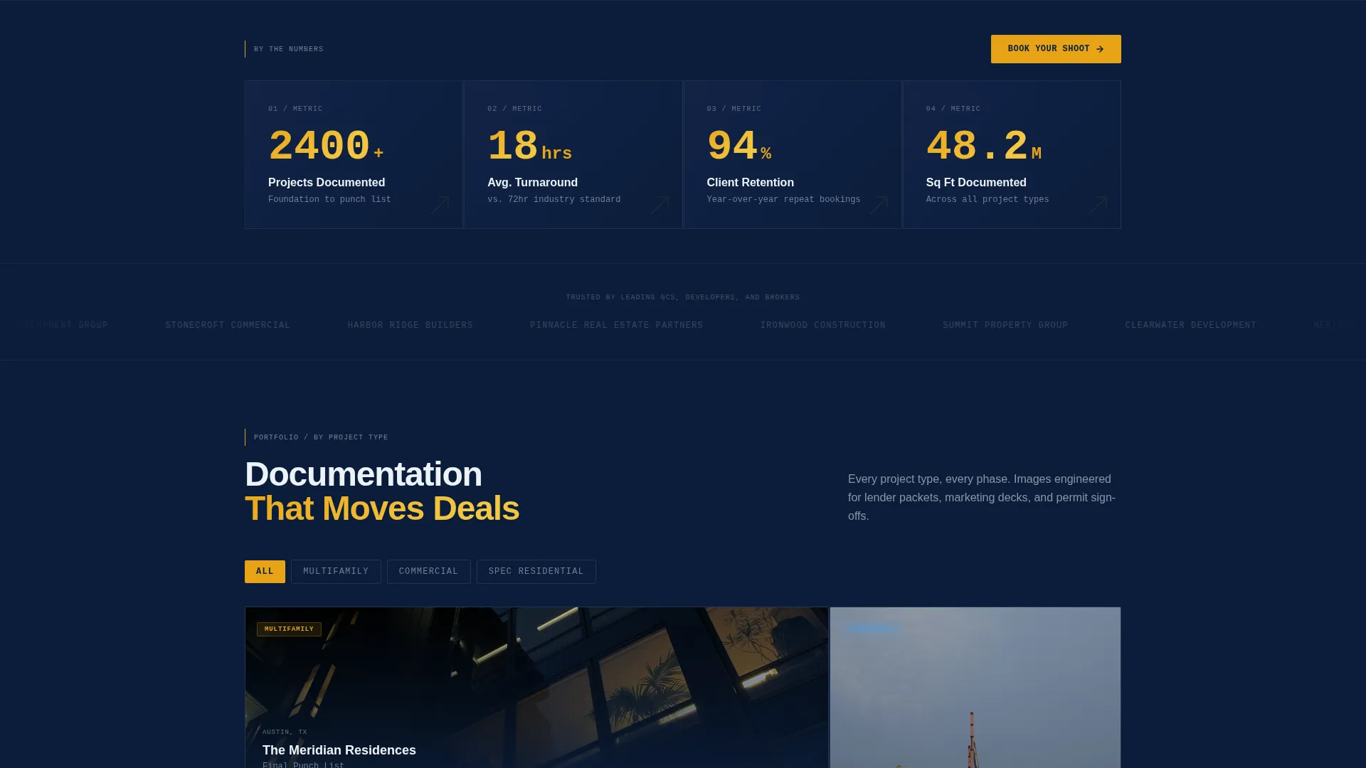 Trusted Construction Landing Page Template