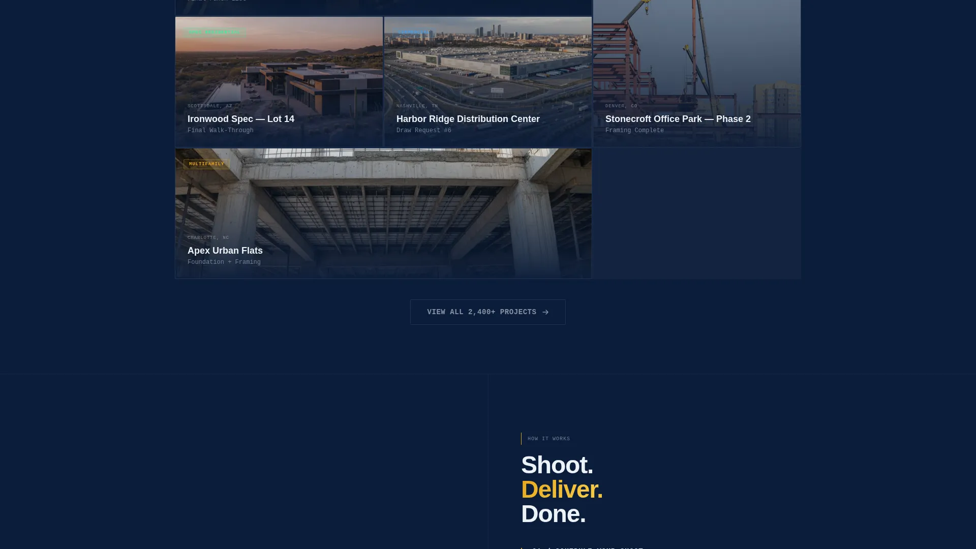 Trusted Construction Landing Page Template