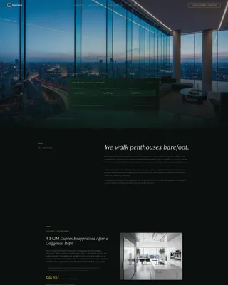 Elite Penthouse Appraiser Landing Page Template