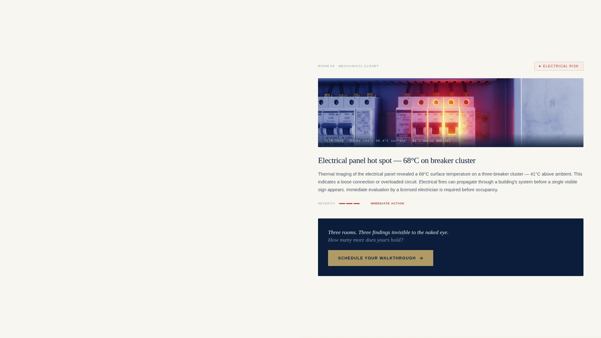 Penthouse Inspection Service Landing Page Template