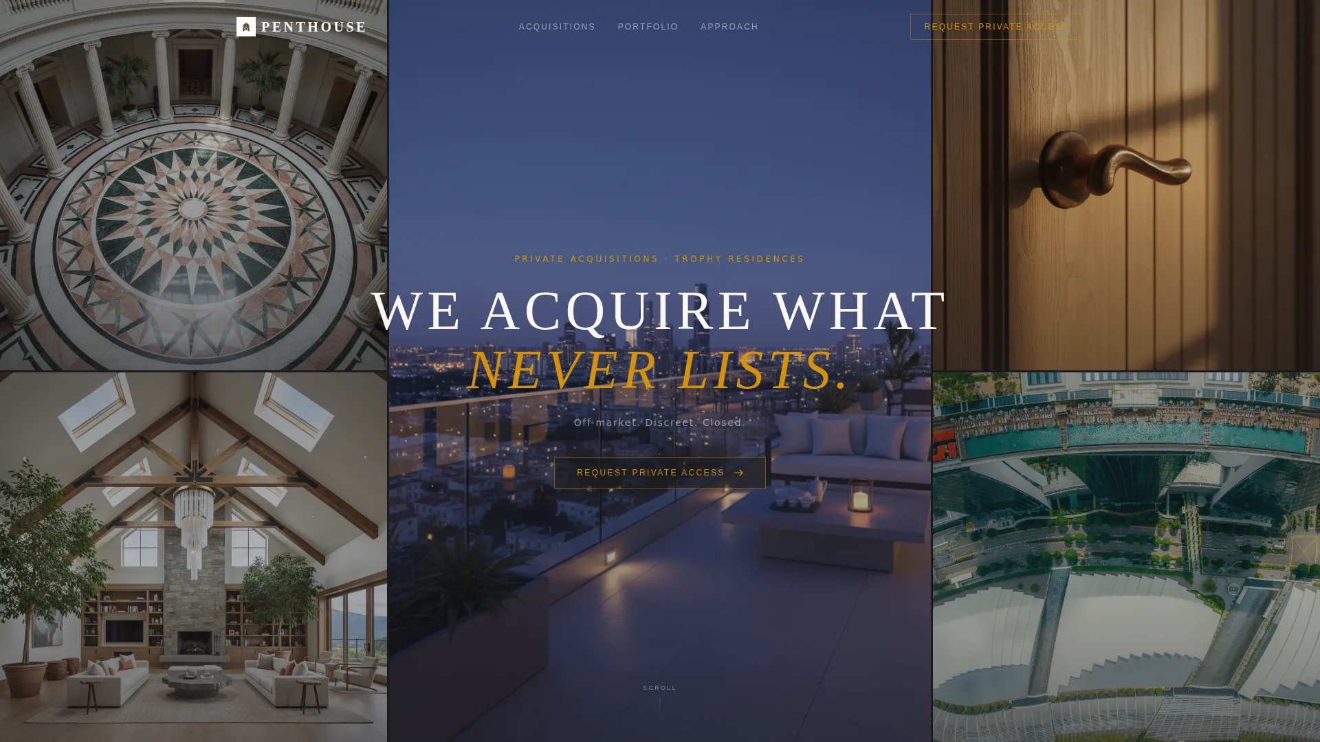 Exclusive Investment Landing Page Template