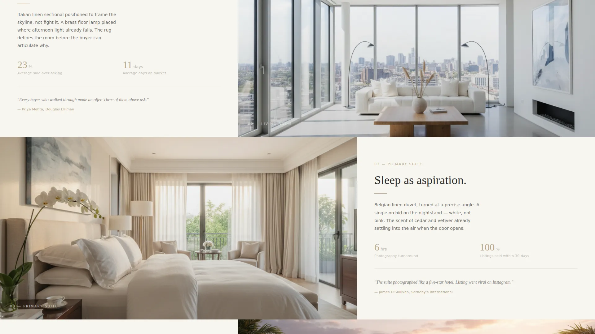 Luxury Staging Landing Page Template