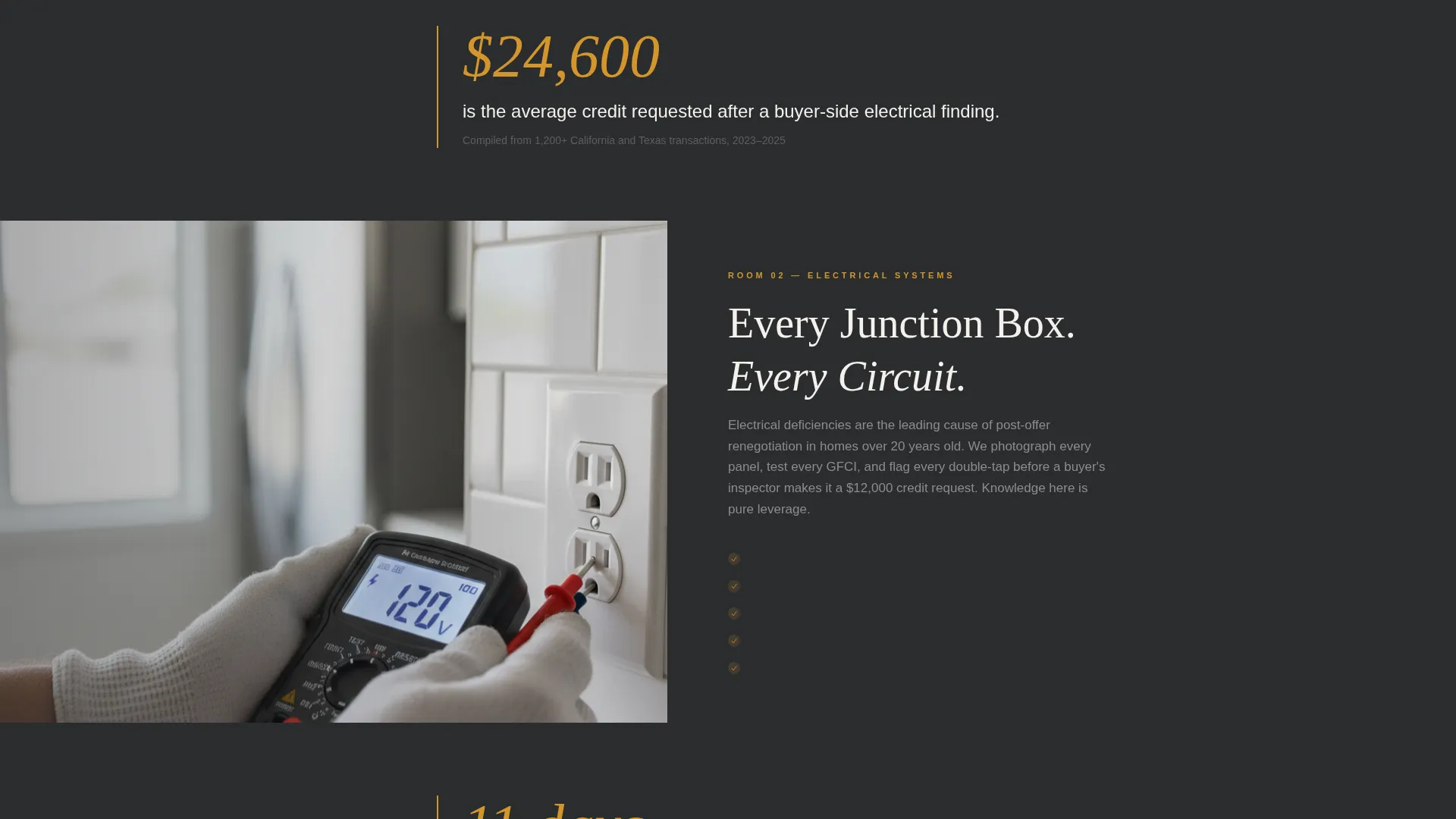 Whiteglove Home Inspection Landing Page Template