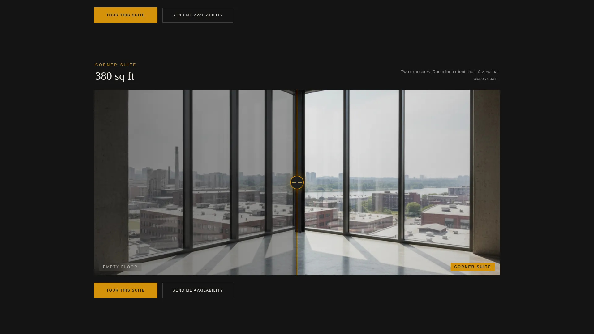 Luxe Private Office Landing Page Template