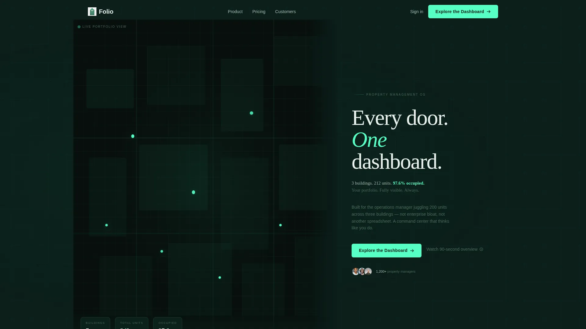 Property Management Landing Page Template