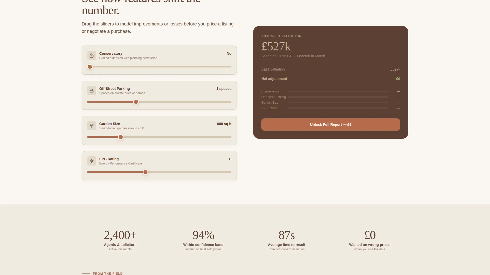 Instant Property Valuation Landing Page Template