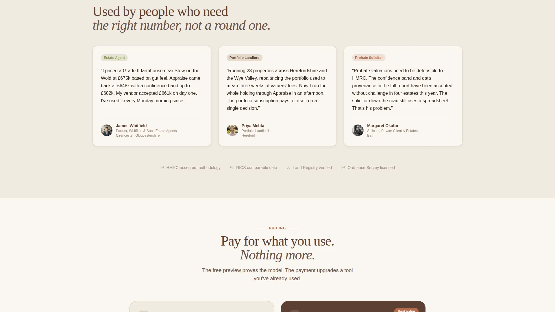 Instant Property Valuation Landing Page Template