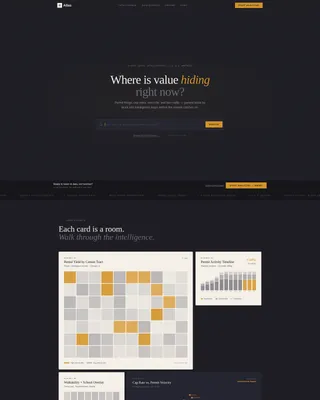 Proptech Landing Page Template for Real Estate Analytics