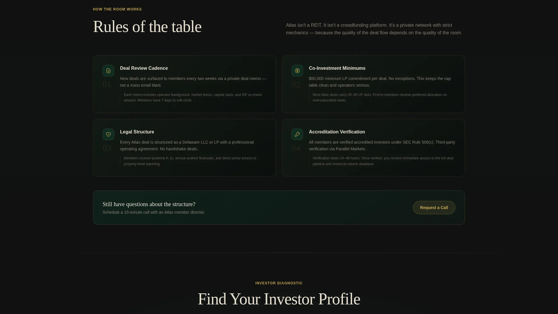 Investment Club Landing Page Template for Real Estate