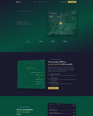 Precision Underwriting Landing Page Template