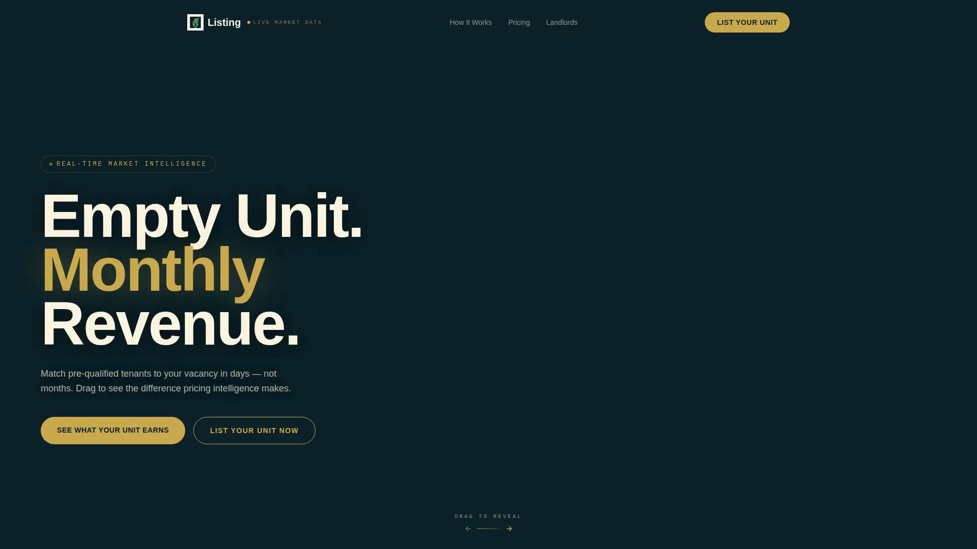 Precision Rental Landing Page Template