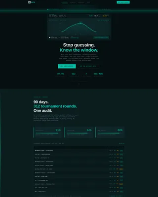 Fishing Forecast App Landing Page Template