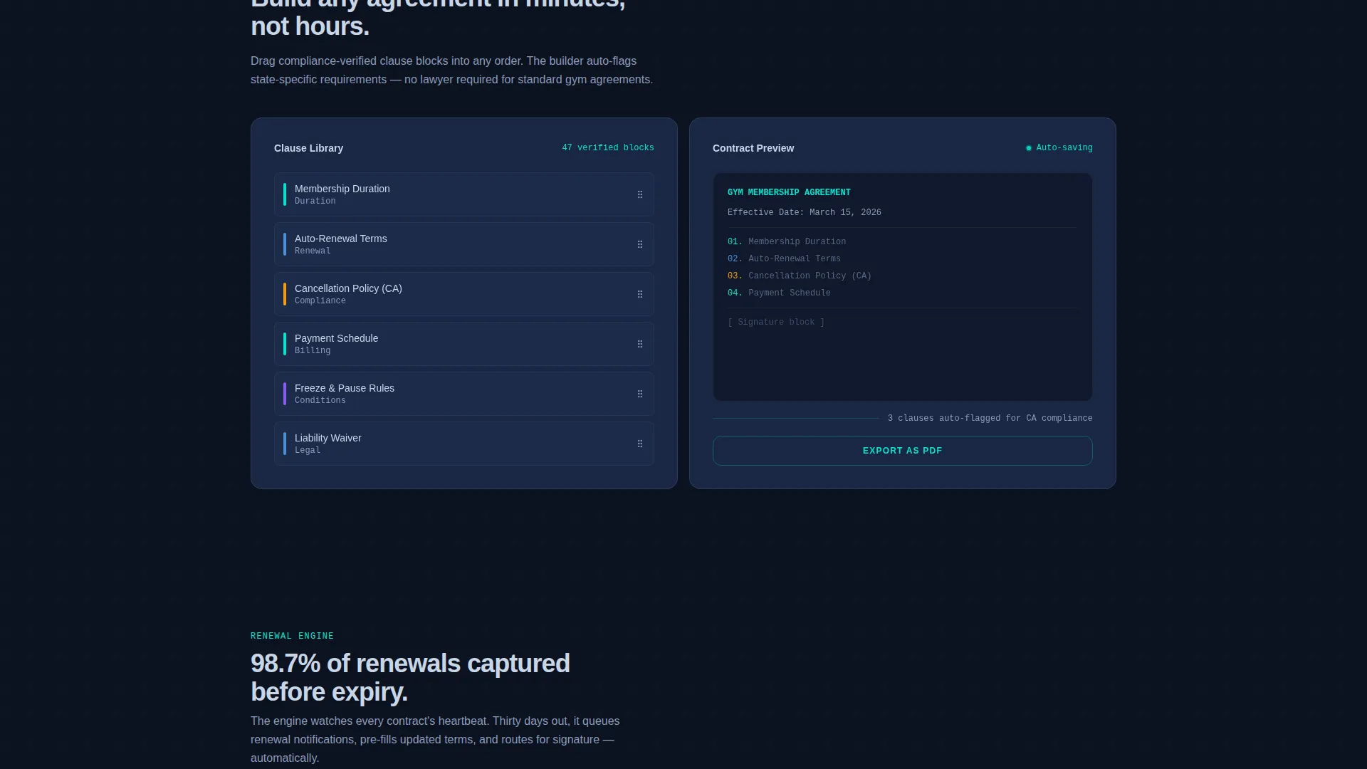 Fitness & Gym Software Professional Website Template