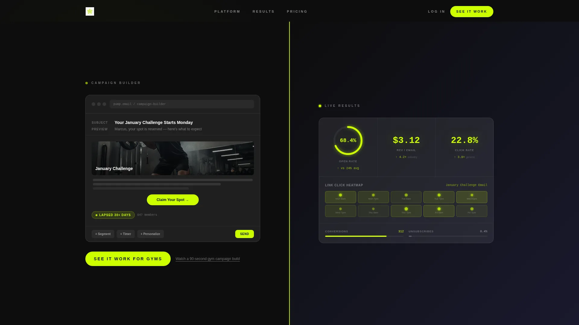 Fitness & Gym Software Specialist Reviews Website Template