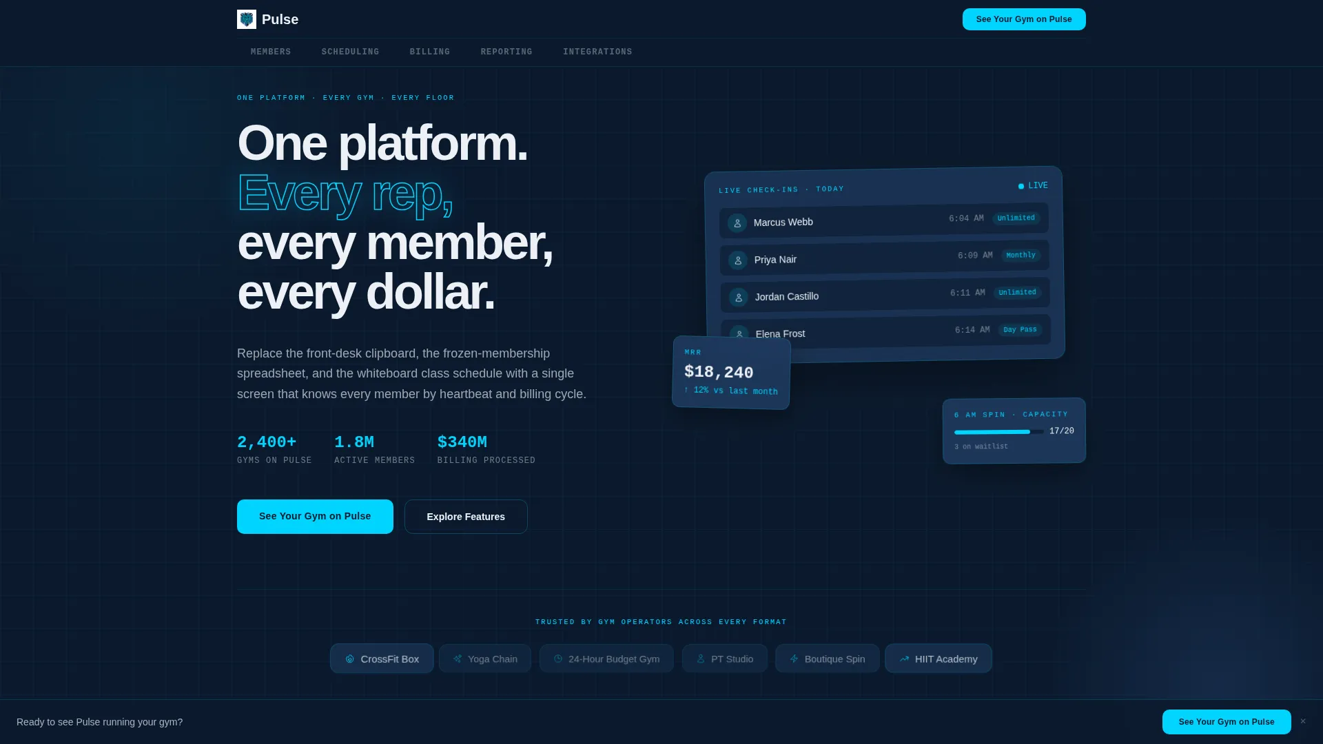Premium & Landing Page Template
