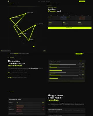 Fitness & Gym Software Complete Professional Website Template