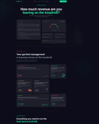 Fitness & Gym Software Expert Cost Calculator Website Template