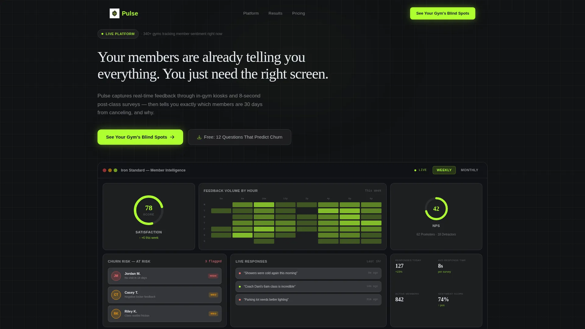 Fitness & Gym Software Expert Professional Website Template