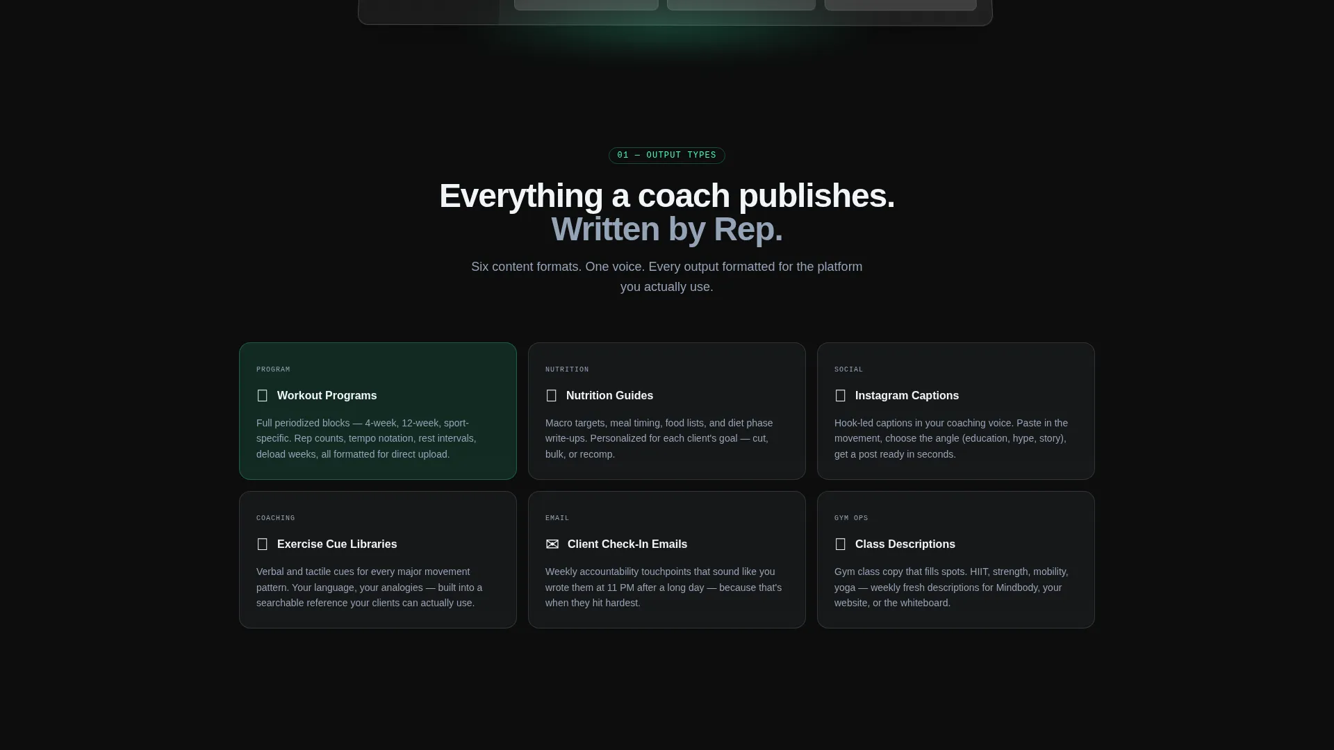 AI for Fitness Professional Website Template