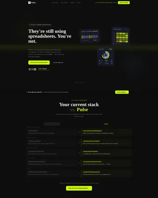 Fitness Software & SaaS Specialist Professional Website Template
