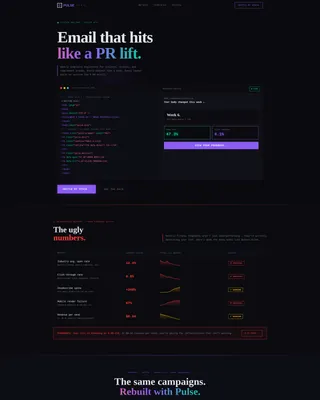 Fitness - High-Converting Email Landing Page Template