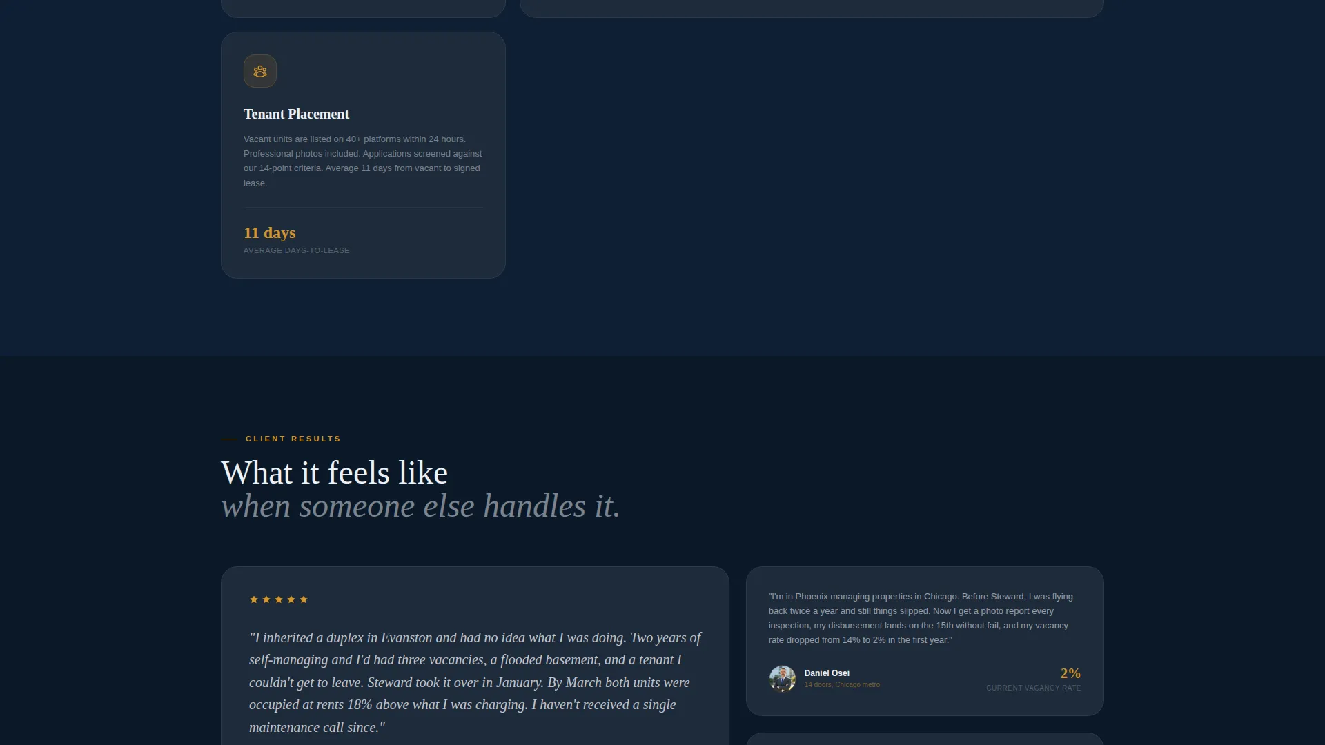 Property Management Landing Page Template