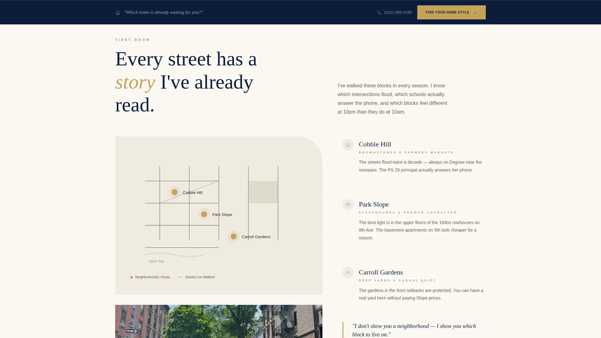 Residential Real Estate Agent Landing Page Template