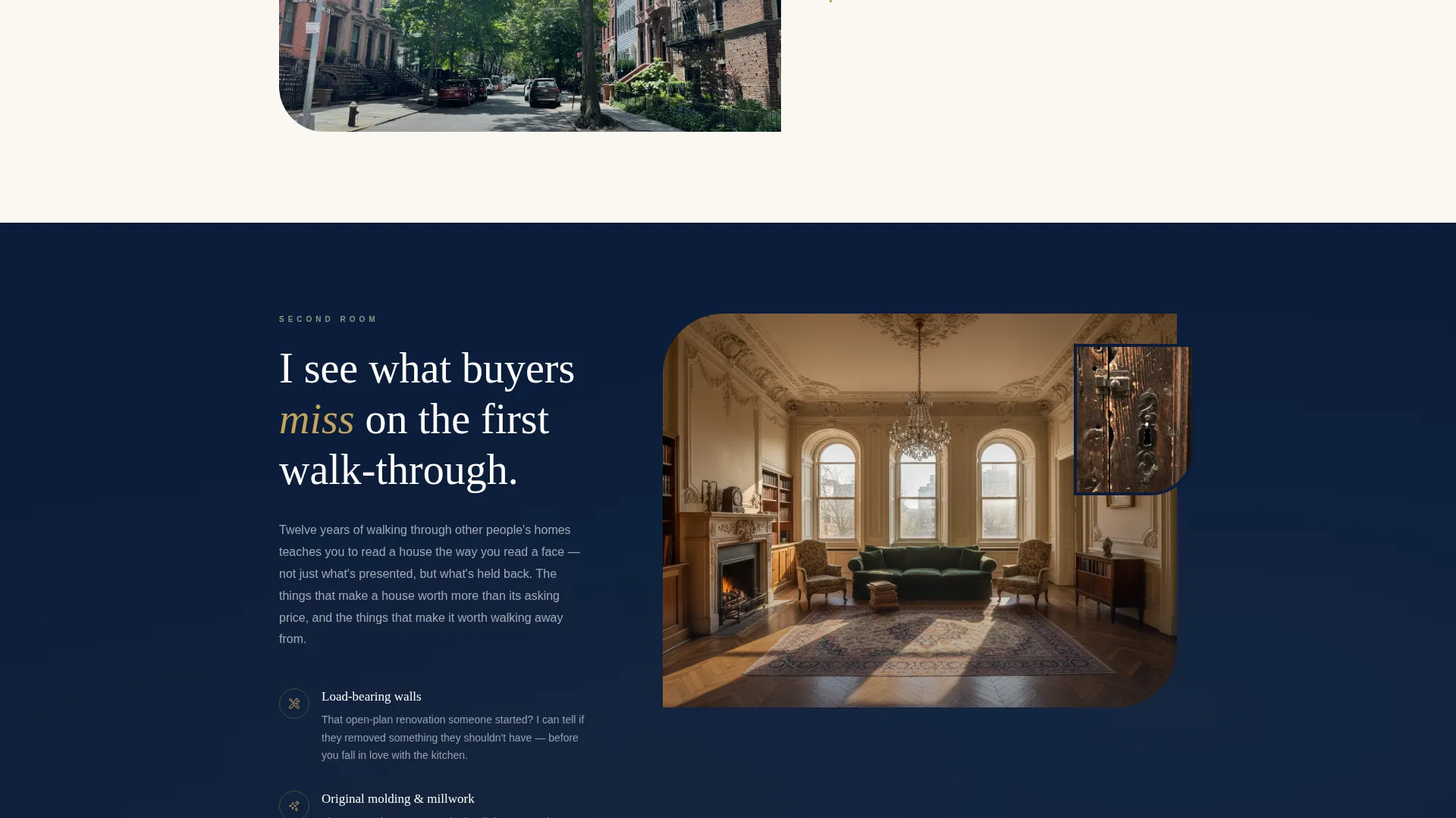 Residential Real Estate Agent Landing Page Template