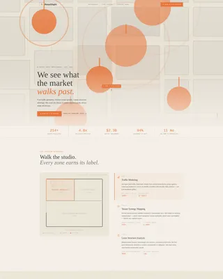 Retail Investment Advisory Landing Page Template