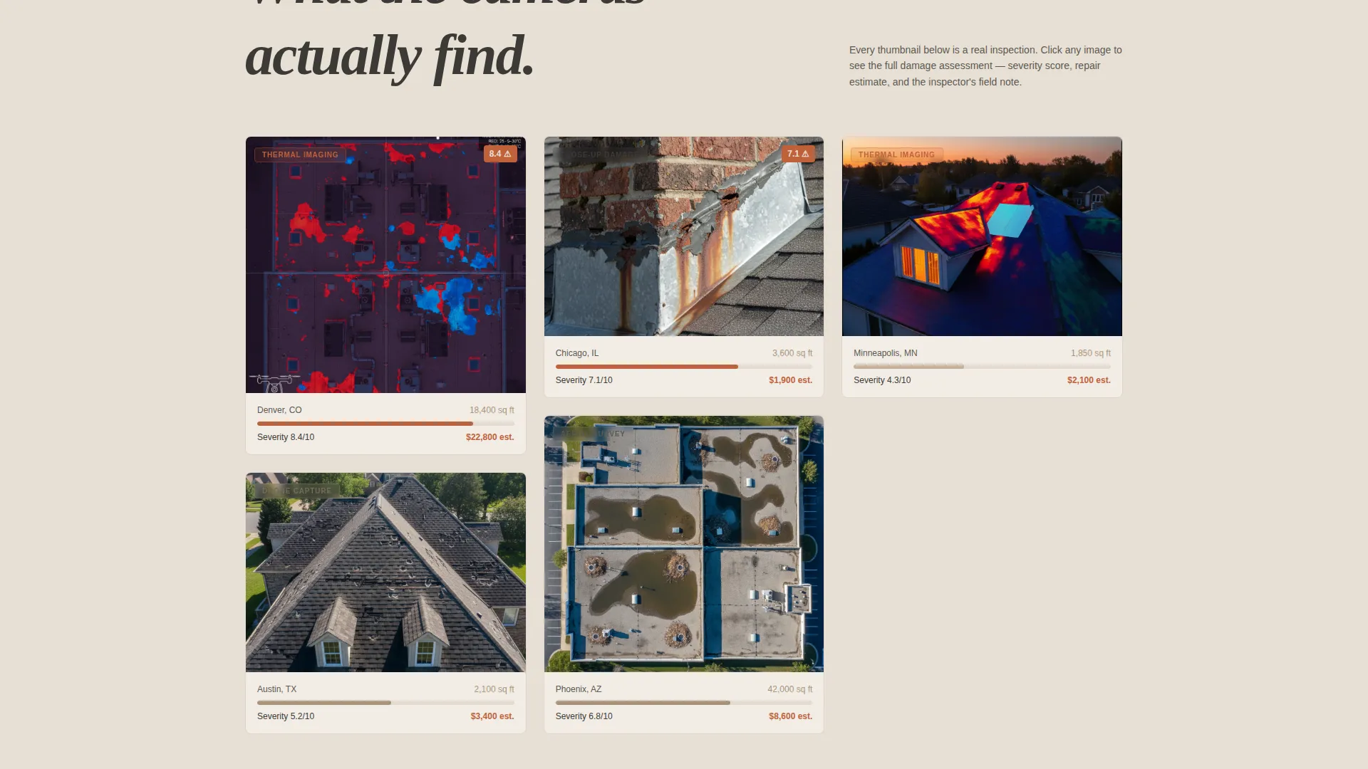 Roof Inspection Landing Page Template