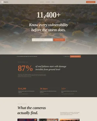 Roof Inspection Landing Page Template