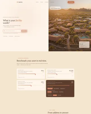 Senior Living Appraisal Landing Page Template
