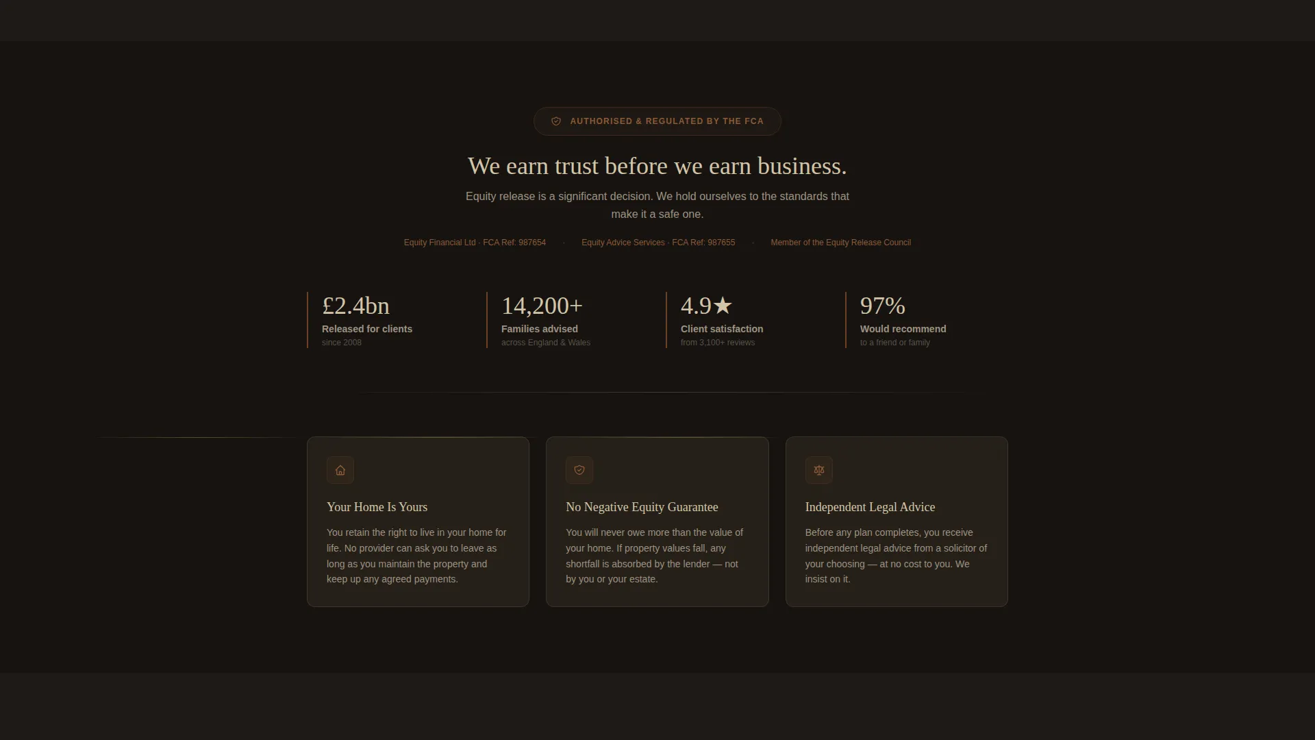 Senior Living Mortgage Broker Landing Page Template