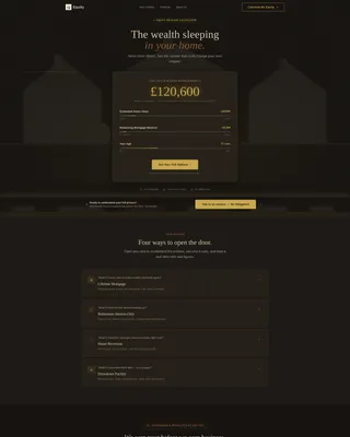 Senior Living Mortgage Broker Landing Page Template