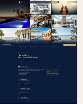 Property Management Landing Page Template