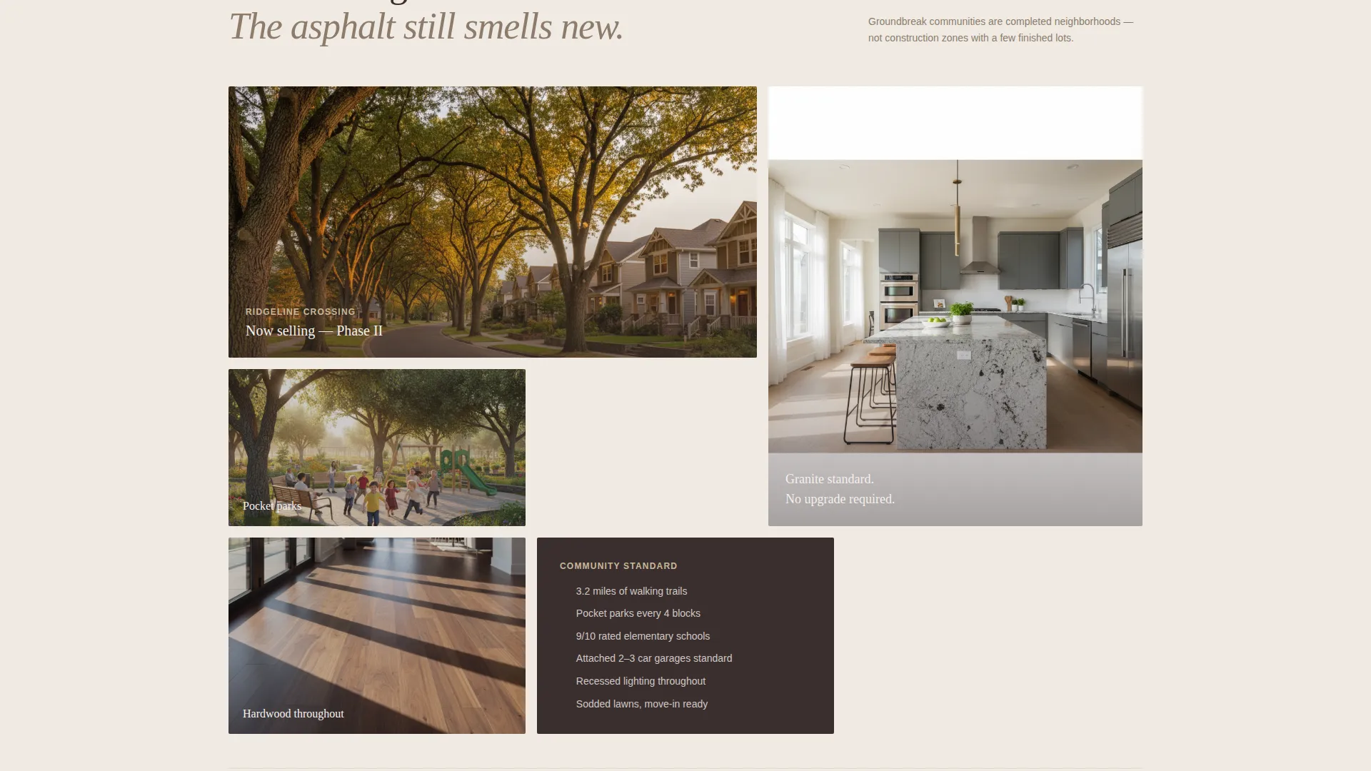 Homebuilder Landing Page Template