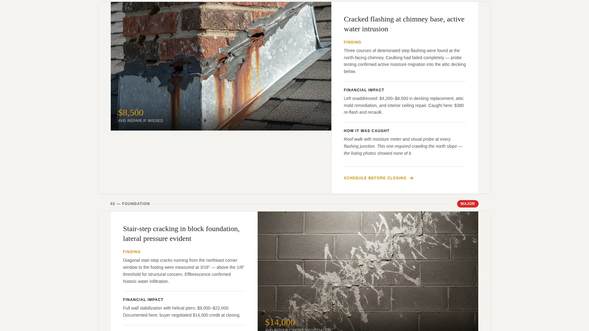 Home Inspector Landing Page Template