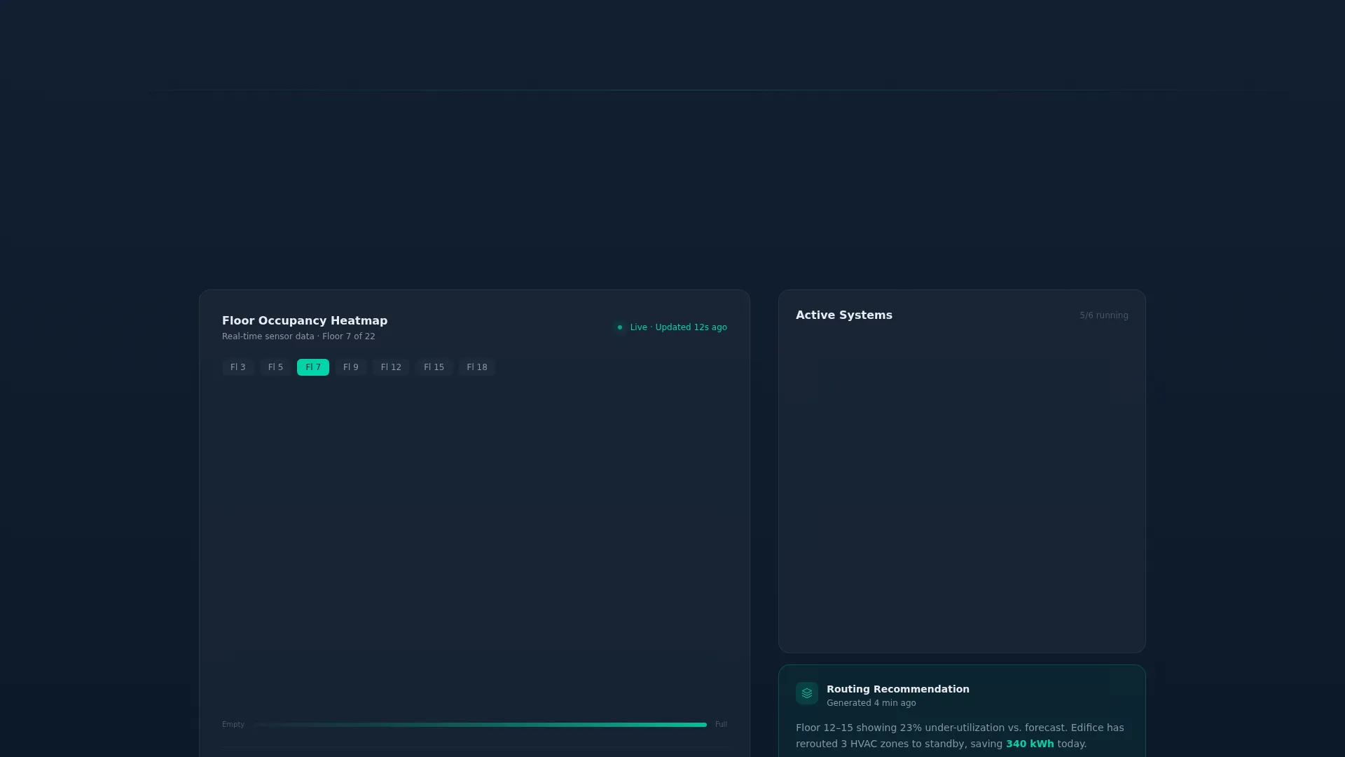 Smart Building Management Landing Page Template