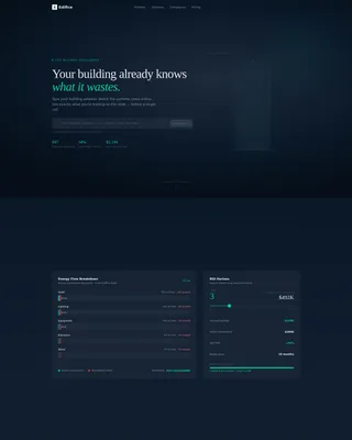 Smart Building Management Landing Page Template