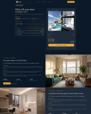 Luminous Studenthousing Landing Page Template
