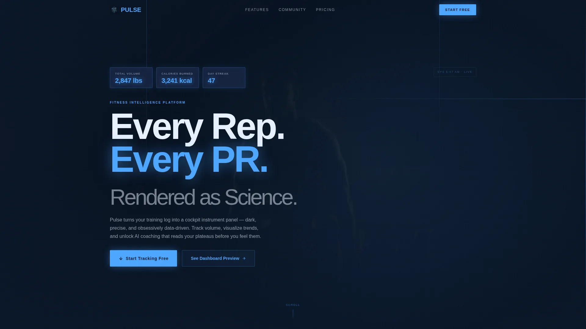 Elite Fitness Coaching Landing Page Template